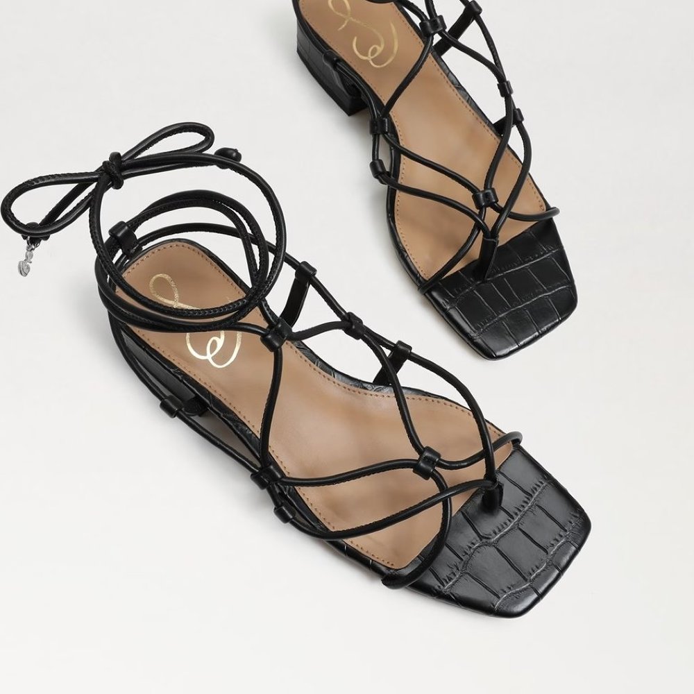 NIB Sam Edelman DAFFY SANDAL Black | 9